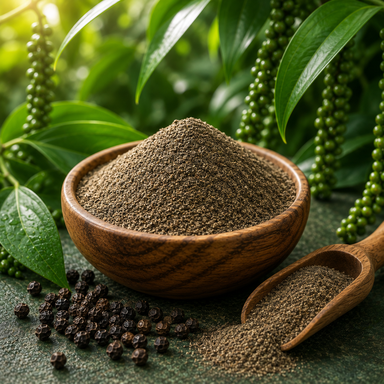 Black pepper powder